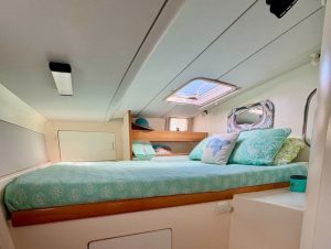 bed, Leopard 38, catamaran for sale