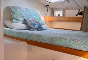 bed, Leopard 38, catamaran for sale