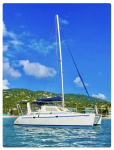 exterior, Leopard 38, catamaran for sale