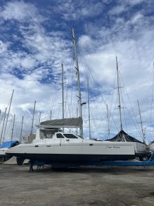 boatyard, Voyage 440, catamaran for sale