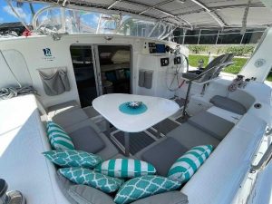 cockpit, Voyage 440, catamaran for sale