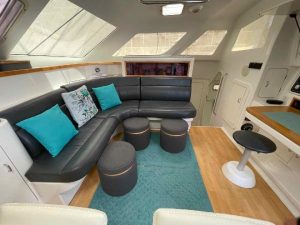 salon, Voyage 440, catamaran for sale