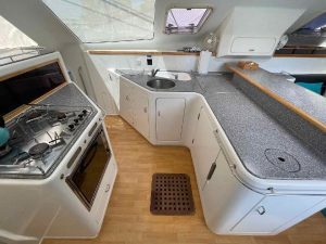 interior, Voyage 440, catamaran for sale