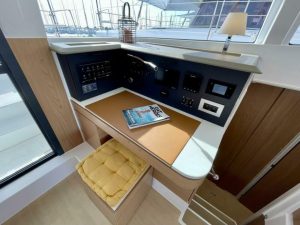 navigation station, Bali 4.2, catamaran for sale