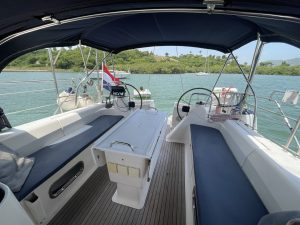 cockpit, Bavaria 50 Cruiser, sailboat for sale