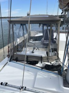 helm, Bali 4.1, catamaran for sale