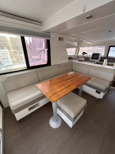 navigation station, Bali 4.1, catamaran for sale