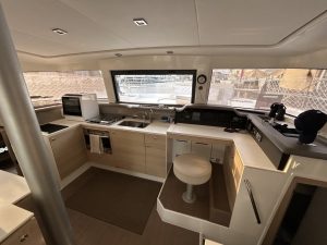 navigation station, Bali 4.1, catamaran for sale