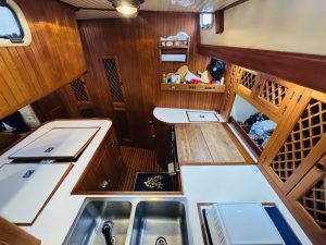 interior, CT 56, sailboat for sale