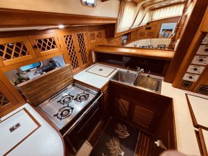 interior, CT 56, sailboat for sale