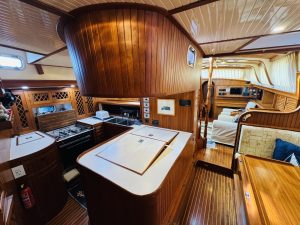 interior, CT 56, sailboat for sale
