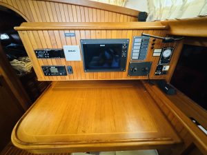 navigation station, CT 56, sailboat for sale