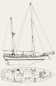 diagram, CT 56, sailboat for sale