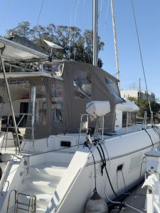 cockpit, Lagoon 421, catamaran for sale