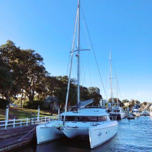 exterior, Lagoon 421, catamaran for sale