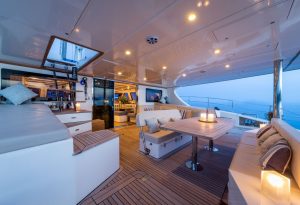cockpit, Sunreef 70, catamaran for sale