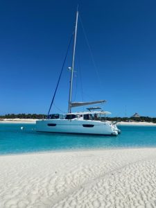 exterior, FP 40 Lucia, catamaran for sale