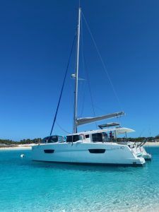 exterior, FP 40 Lucia, catamaran for sale