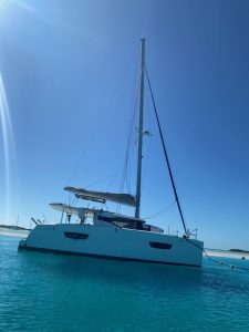 exterior, FP 40 Lucia, catamaran for sale