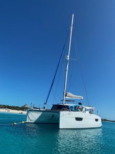 exterior, FP 40 Lucia, catamaran for sale