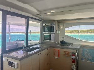 interior, FP 40 Lucia, catamaran for sale