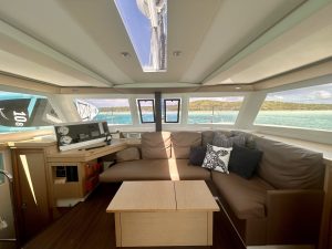 salon, FP 40 Lucia, catamaran for sale