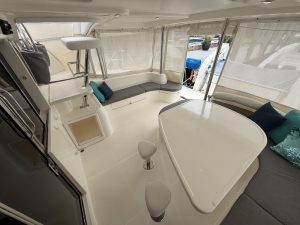 cockpit, Leopard 46, catamaran for sale