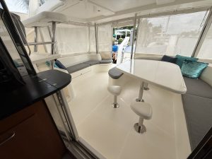 cockpit, Leopard 46, catamaran for sale