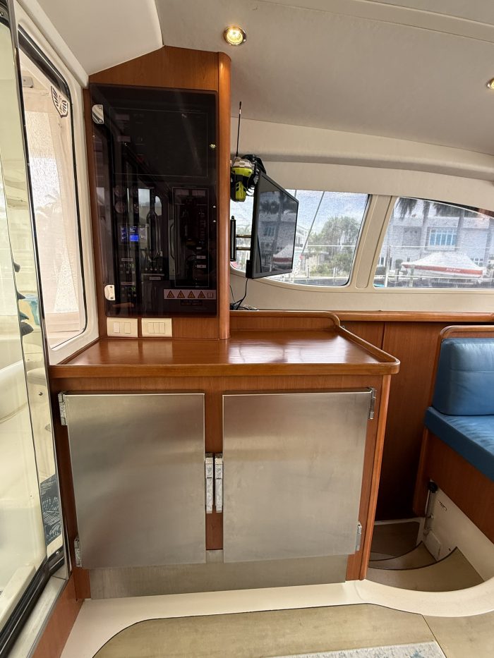 navigation station, Leopard 46, catamaran for sale