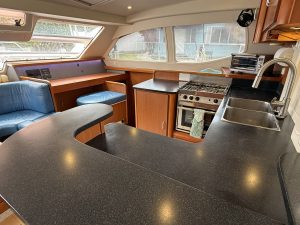 salon, Leopard 46, catamaran for sale