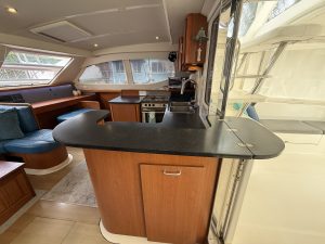 salon, Leopard 46, catamaran for sale