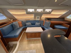 salon, Leopard 46, catamaran for sale