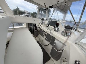 helm, Leopard 46, catamaran for sale