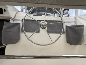 helm, Leopard 46, catamaran for sale