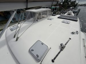 deck, Leopard 46, catamaran for sale