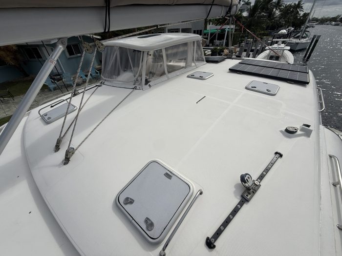 deck, Leopard 46, catamaran for sale