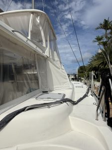 deck, Leopard 46, catamaran for sale