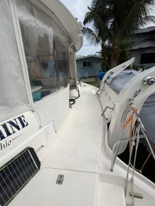 deck, Leopard 46, catamaran for sale
