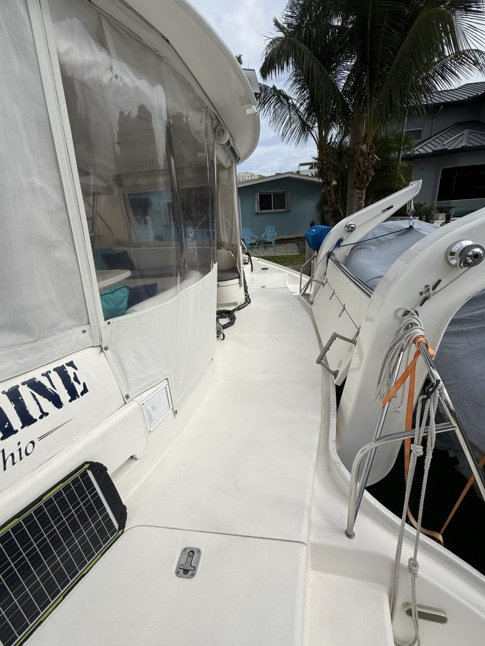 deck, Leopard 46, catamaran for sale