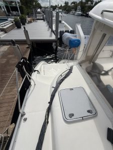 deck, Leopard 46, catamaran for sale