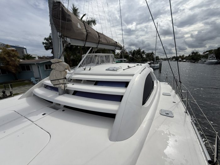 deck, Leopard 46, catamaran for sale