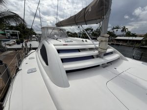 deck, Leopard 46, catamaran for sale