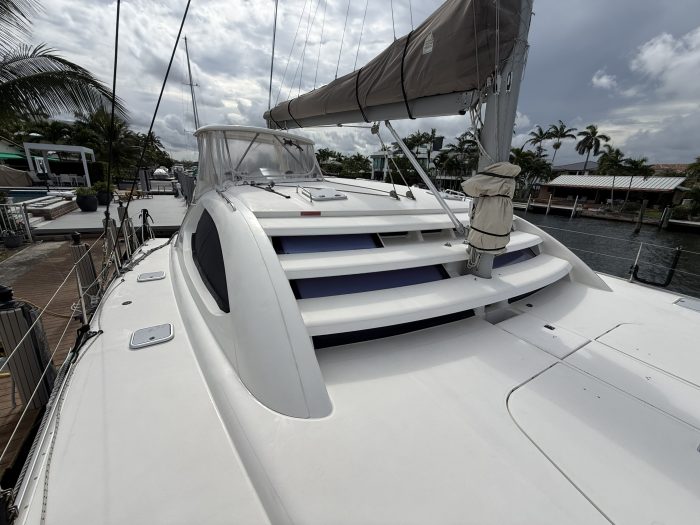 deck, Leopard 46, catamaran for sale