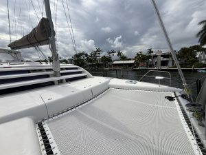 deck, Leopard 46, catamaran for sale