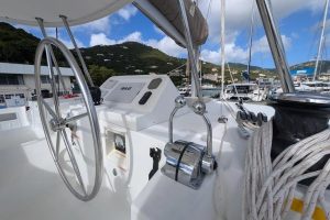 helm, Lagoon 450, catamaran for sale