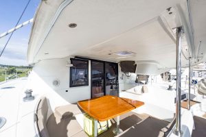cockpit, FP 41 Lipari, catamaran for sale