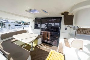 cockpit, FP 41 Lipari, catamaran for sale