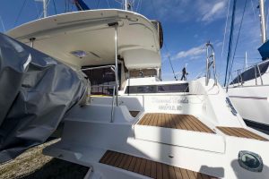 cockpit, FP 41 Lipari, catamaran for sale