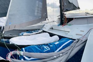 deck, Alibi 54, catamaran for sale