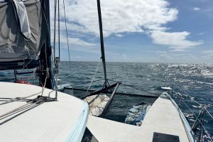 underway, Alibi 54, catamaran for sale